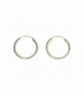 Pendientes Plata de Ley Aro