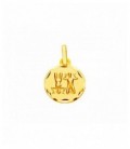 Colgante Horóscopo Géminis 13mm Oro 18ktes M4165