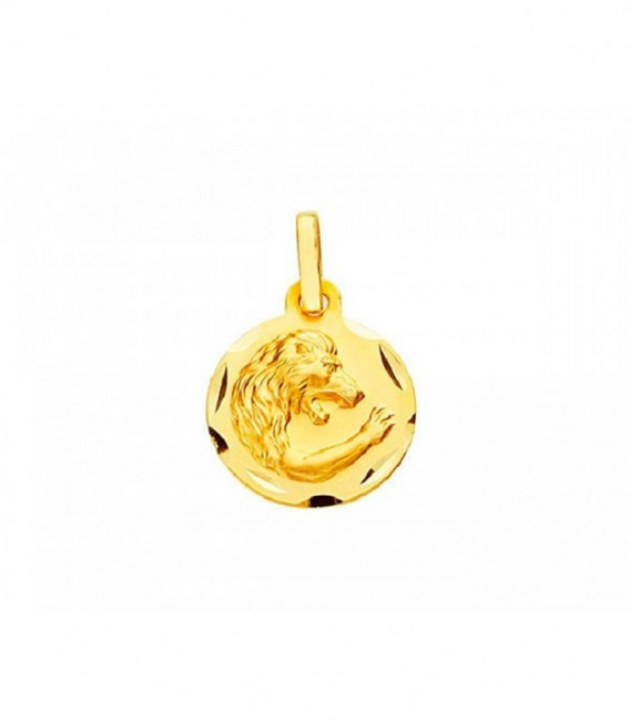 Colgante Horóscopo Leo 13mm Oro 18ktes M4165